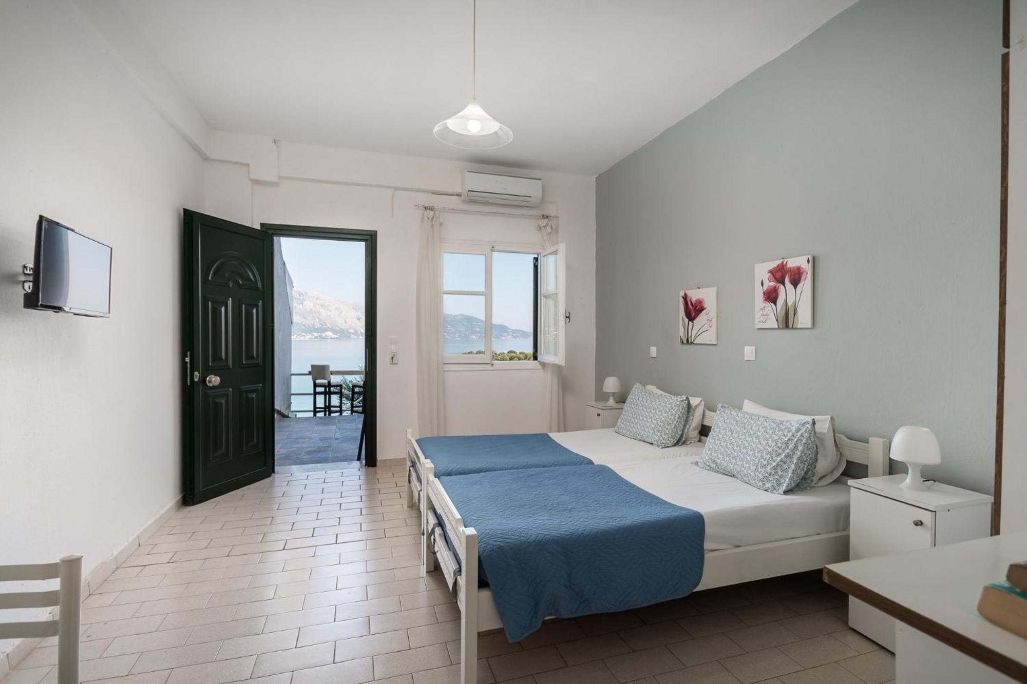 Angelos Seaview Studios By Konnect, Kommeno  Buitenkant foto