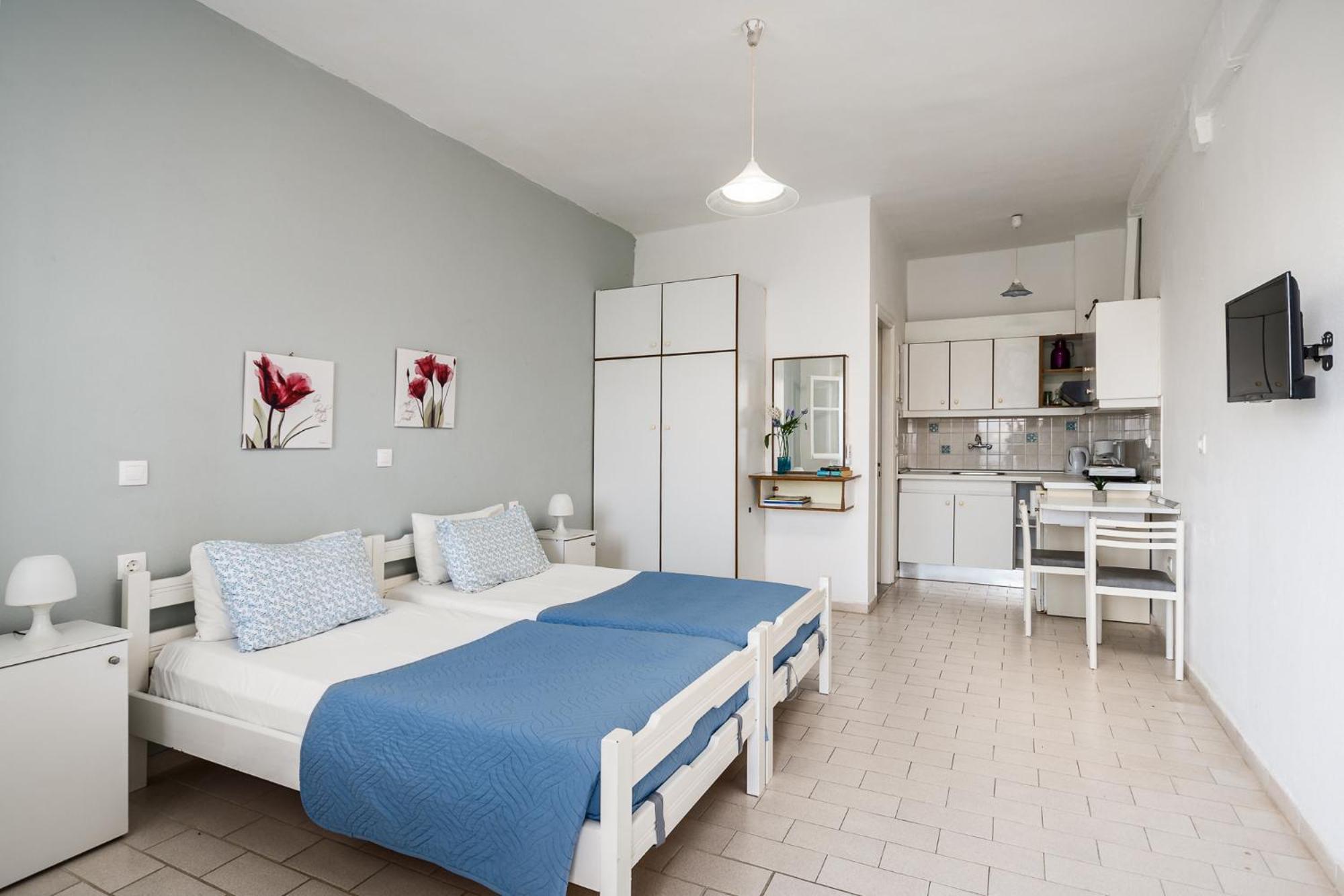 Angelos Seaview Studios By Konnect, Kommeno  Buitenkant foto