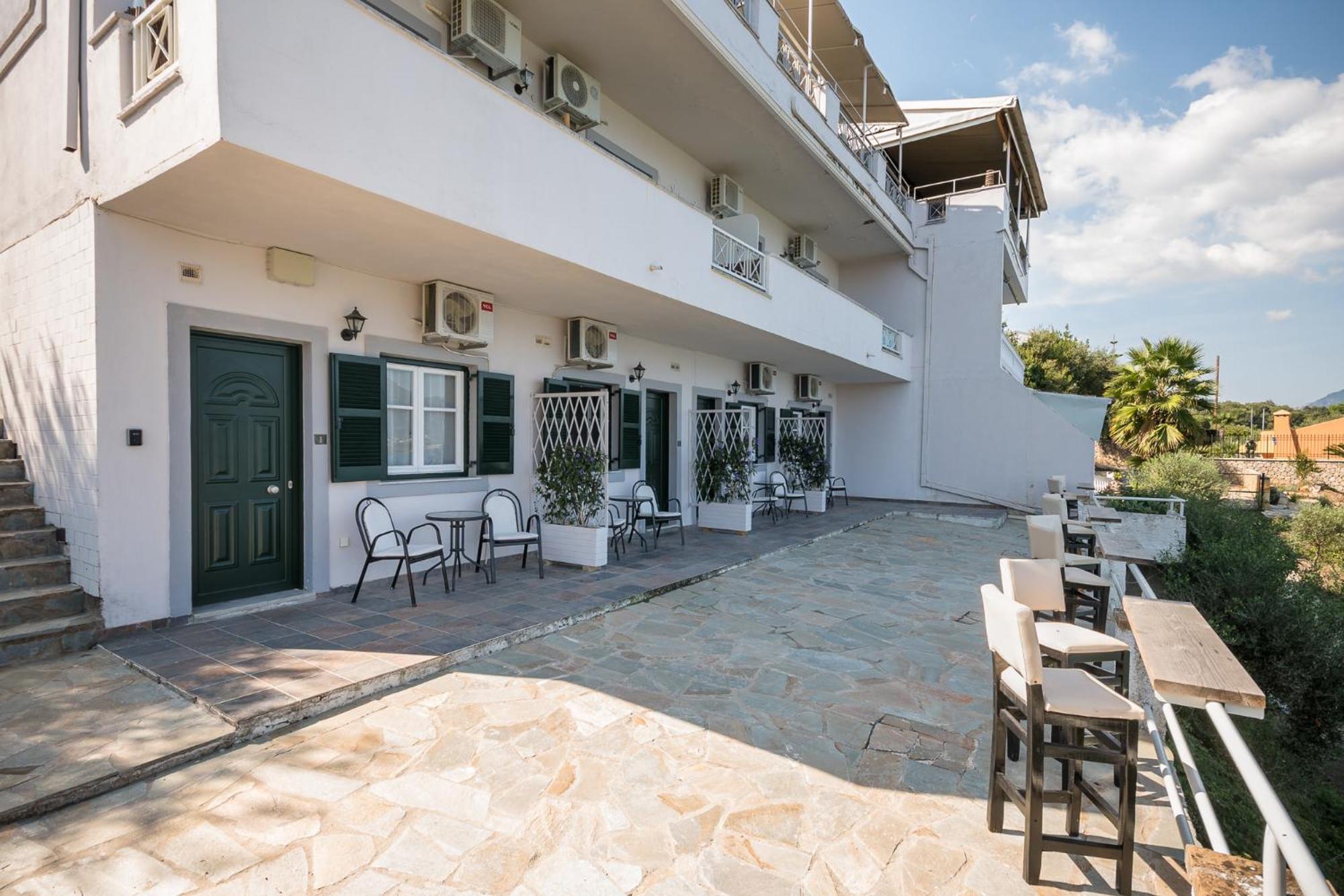 Angelos Seaview Studios By Konnect, Kommeno  Buitenkant foto